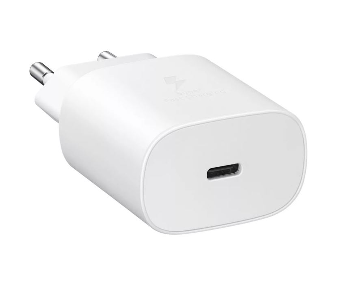 CS rapide 25W, Port USB-C Blanc