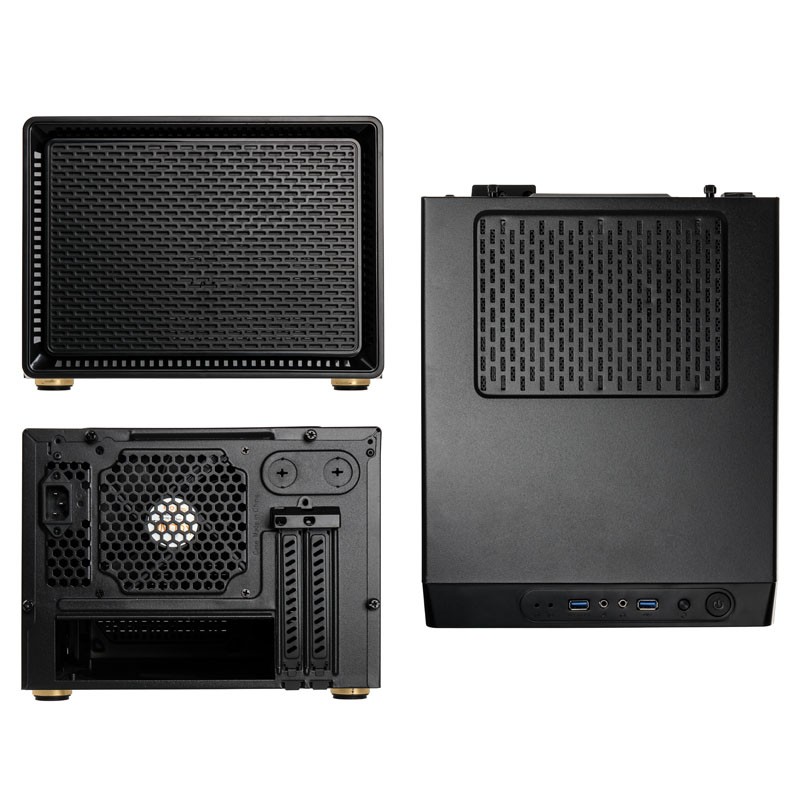 Boîtier PC Mini-ITX Satellite Kolink Noir