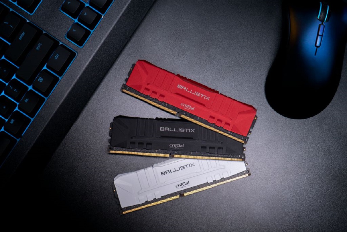 Kit de mémoire Ballistix Crucial Rouge