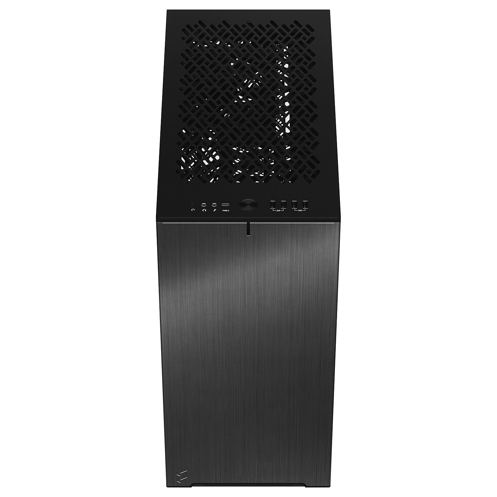 Boîtier PC Define 7 Compact Panneau verre trempé clair Fractal Design Noir