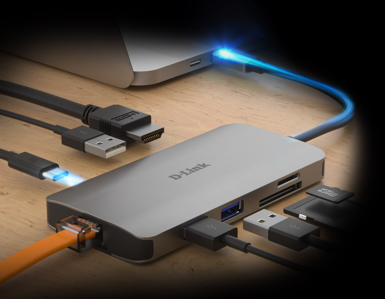 DUB-M810 - Hub USB-C 8 en 1