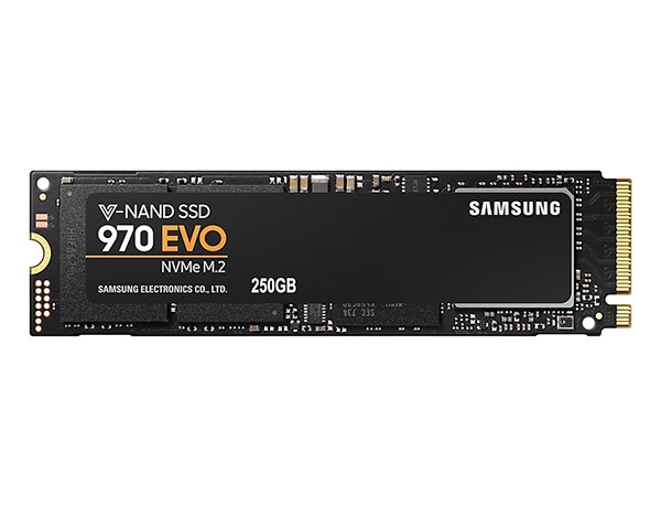 SSD SAMSUNG 970 EVO 250 Go M.2 NVMe PCIe 3 x4 mz-v7e250bw