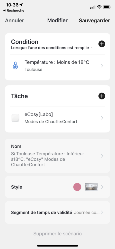 Ecosy - Contrôleur Wi-Fi pour radiateurs électriques