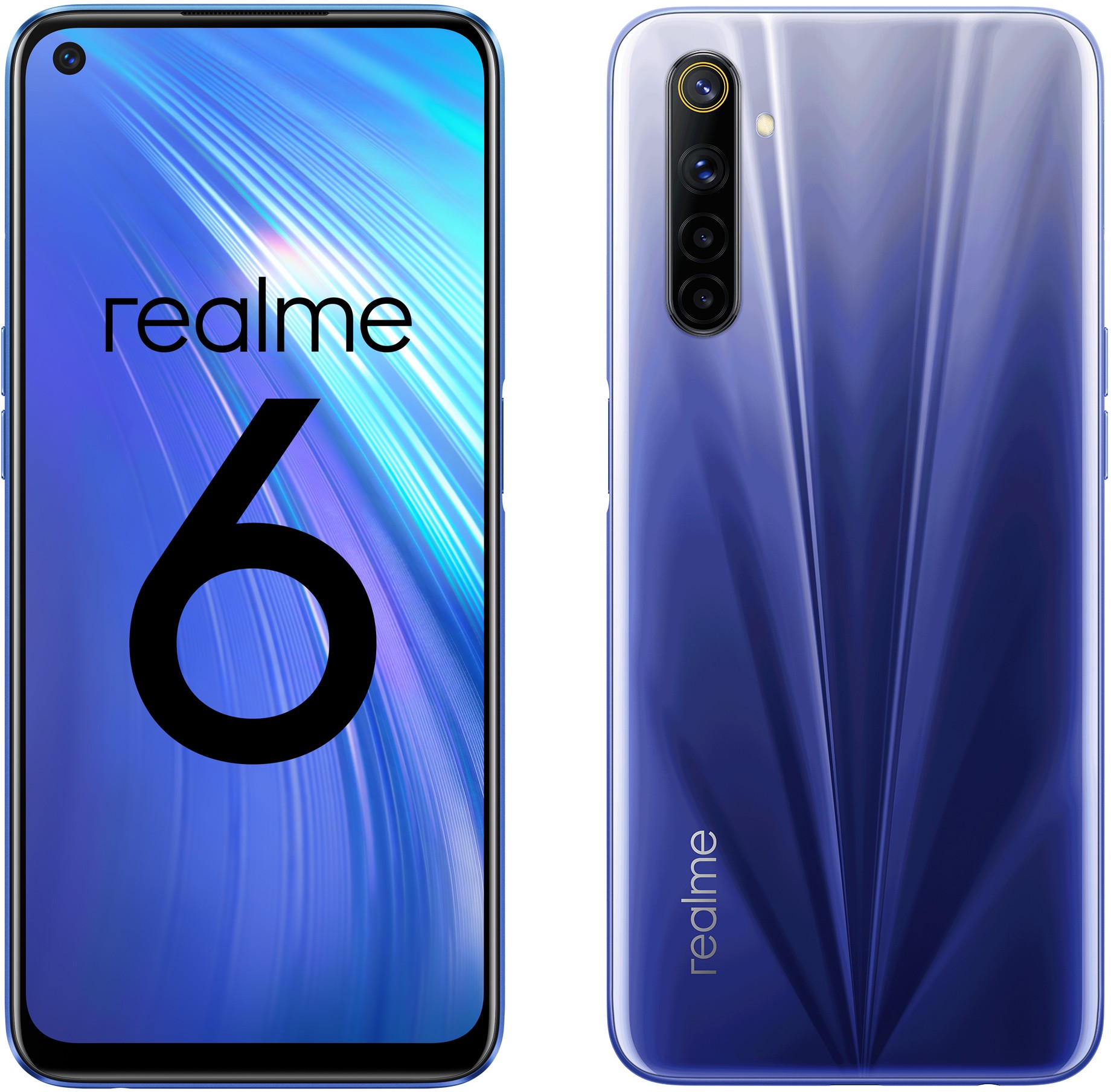 Smartphone 6 Realme Bleu