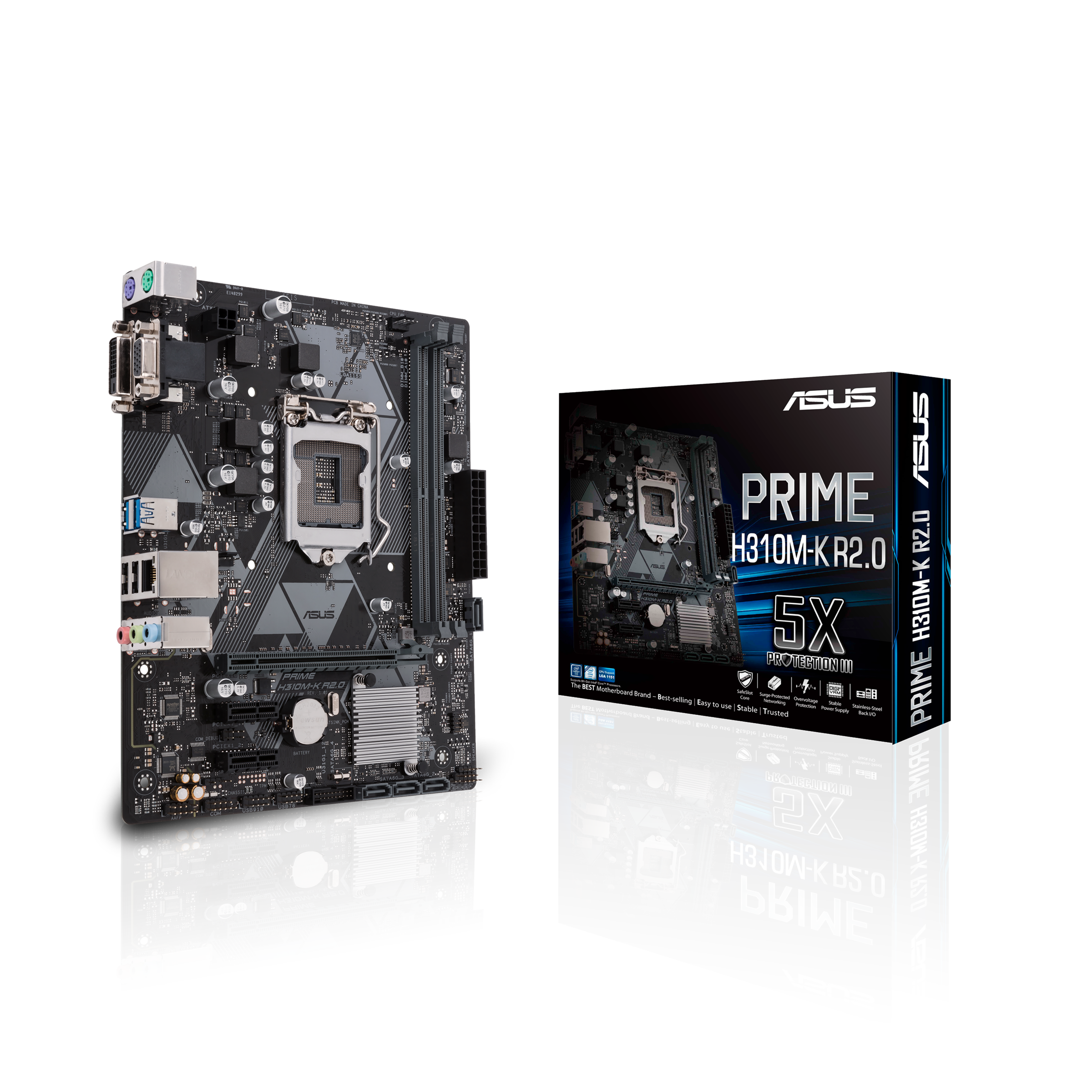 Carte-mère Prime H310M-K R2.0 Asus