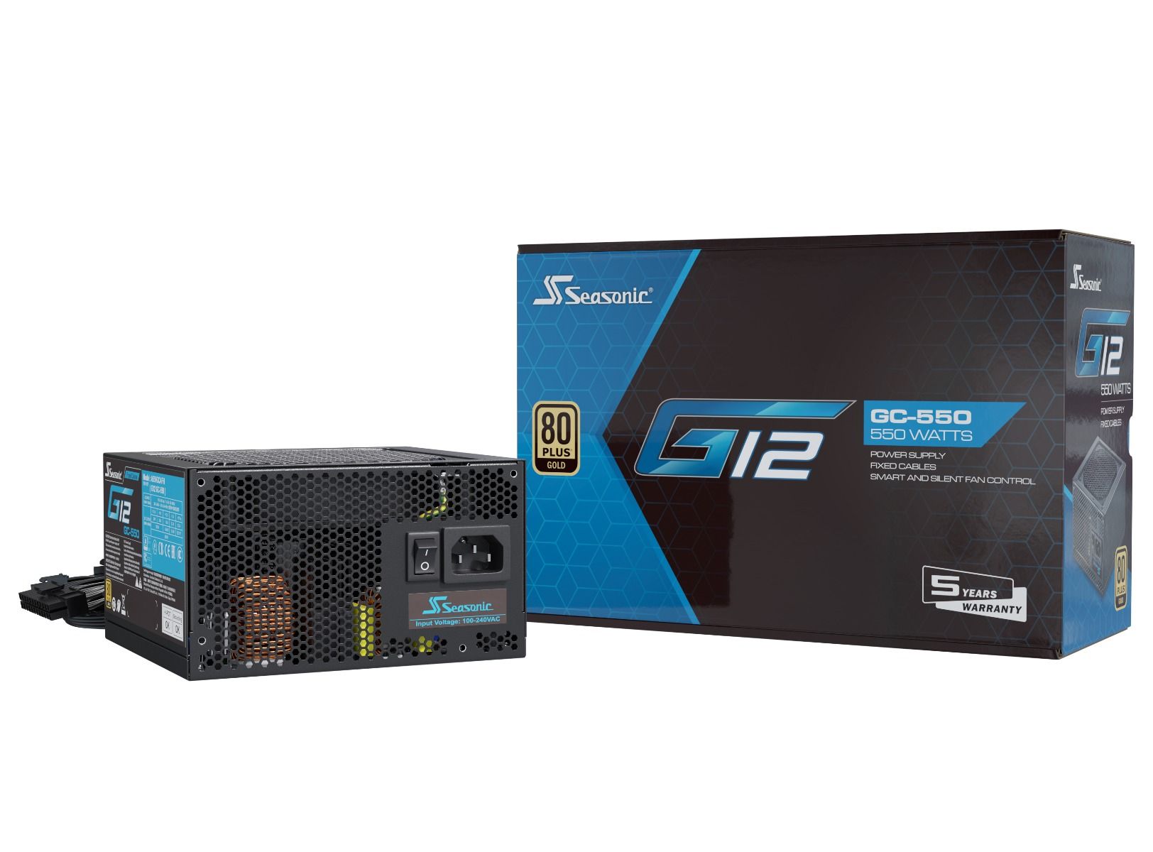 Alimentation G12 GC 750 W 80 Plus Gold Seasonic