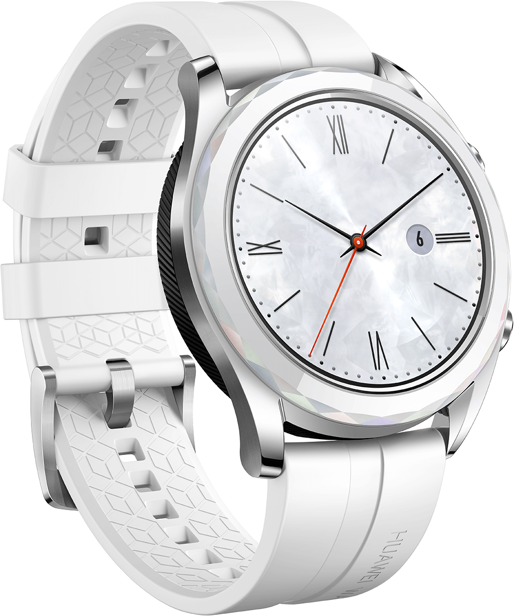 Montre connectée Watch GT Elegant Huawei Blanche