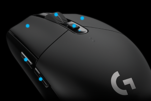 Souris gamer G305 Lightspeed - Noir