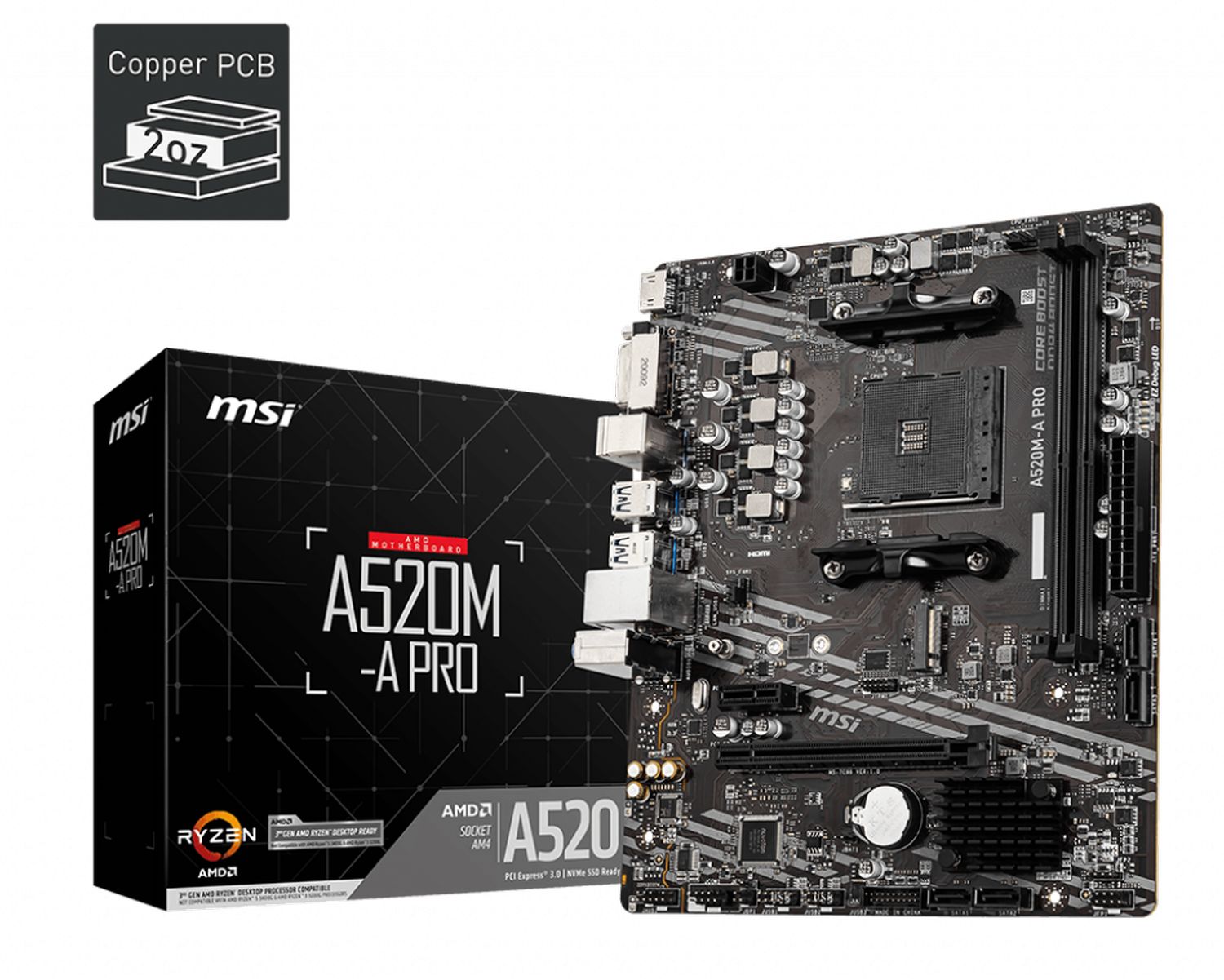 Carte mère A520M-A Pro Msi