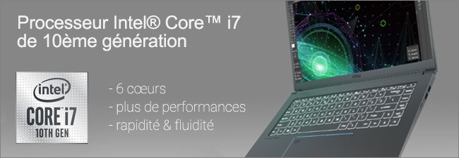 MSI - Processeur Intel Core i7 10th