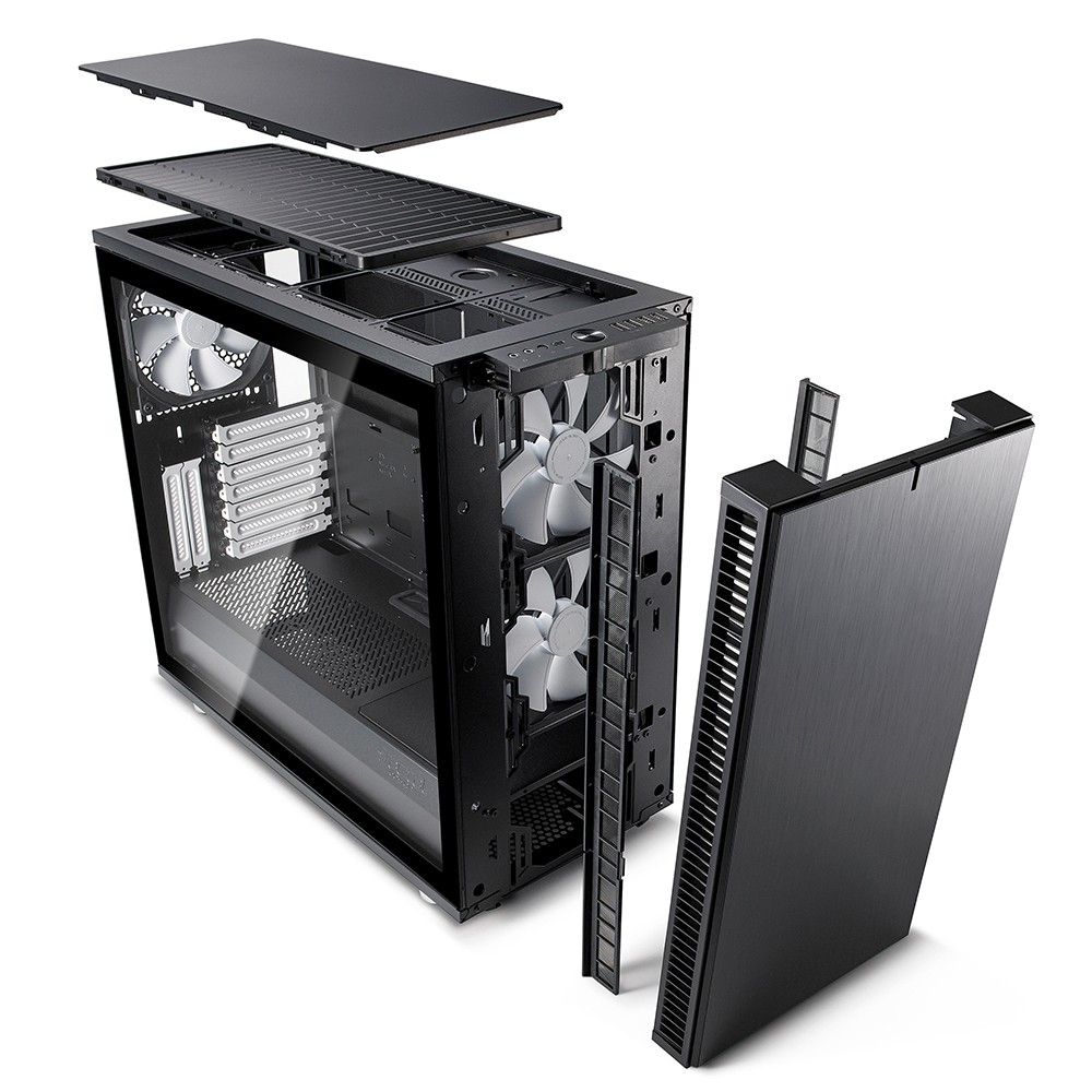 Boîtier PC Define S2 Light avec fenêtre Fractal Design Noir