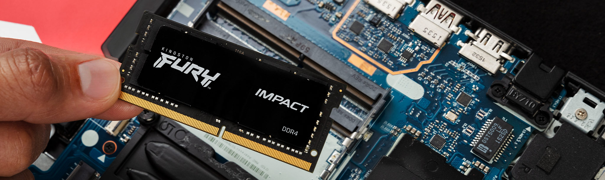 Fury Impact DDR4 Noir utilisation