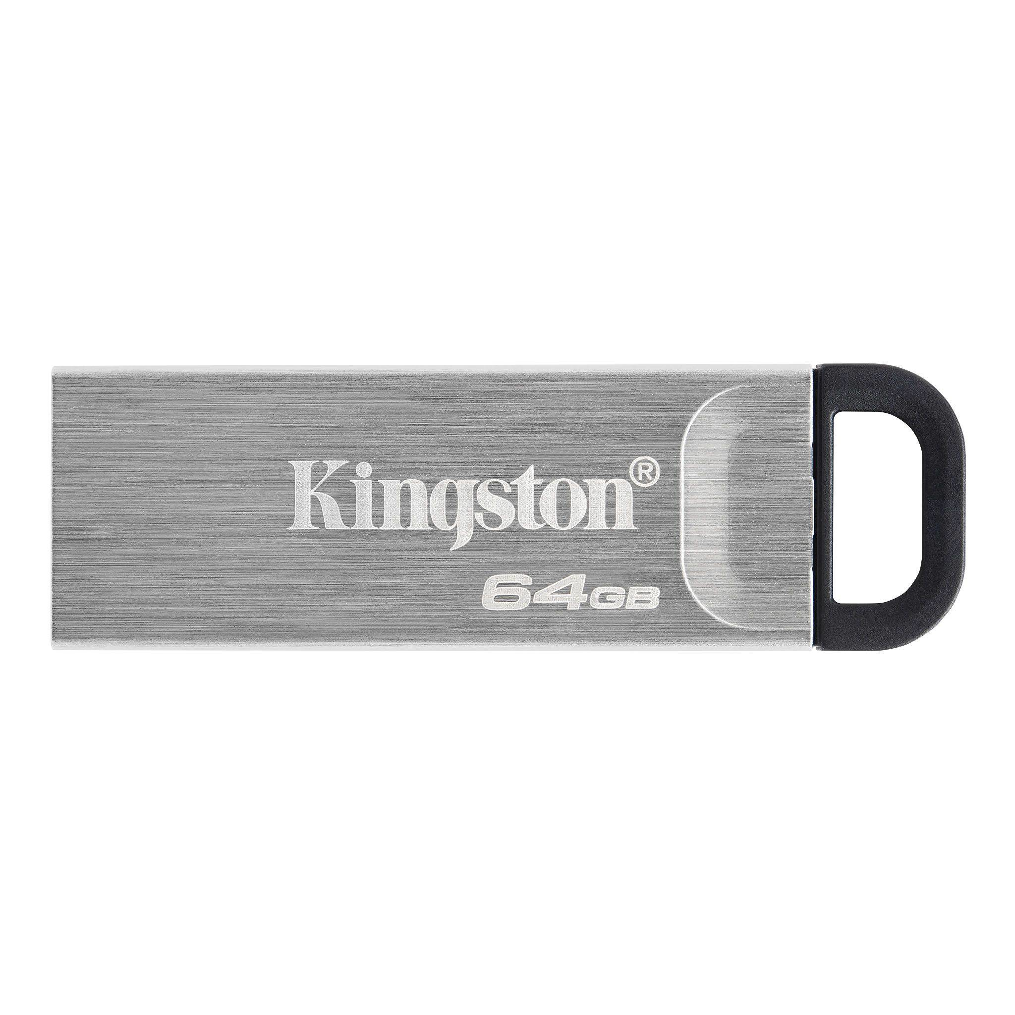 Clé USB DataTraveler Kyson 64 Go Kingston Argent