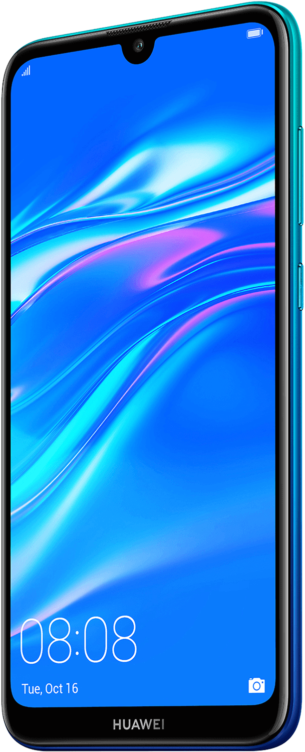 Smartphone Y7 2019 Huawei Bleu