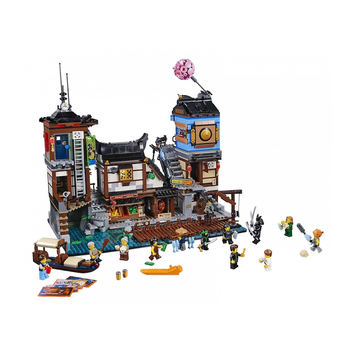 Les quais de la ville NINJAGO