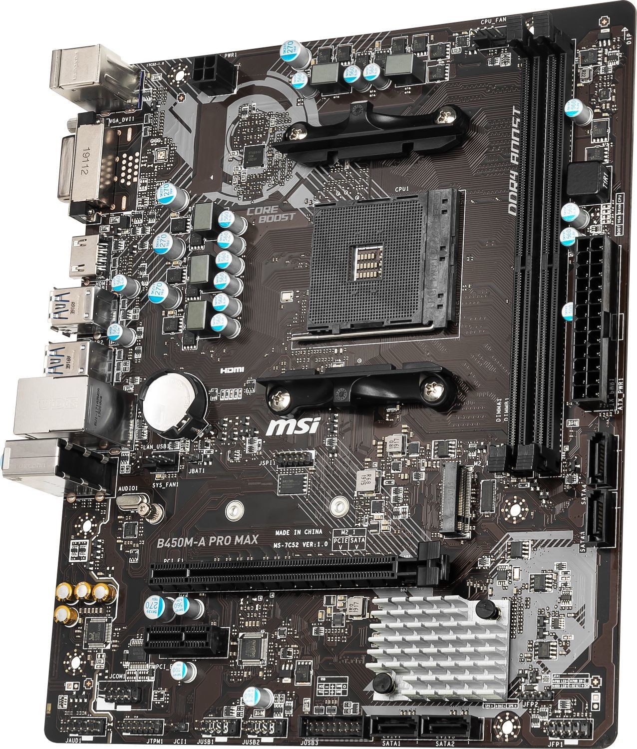 Carte mère AMD B450M-A Pro Max MSI