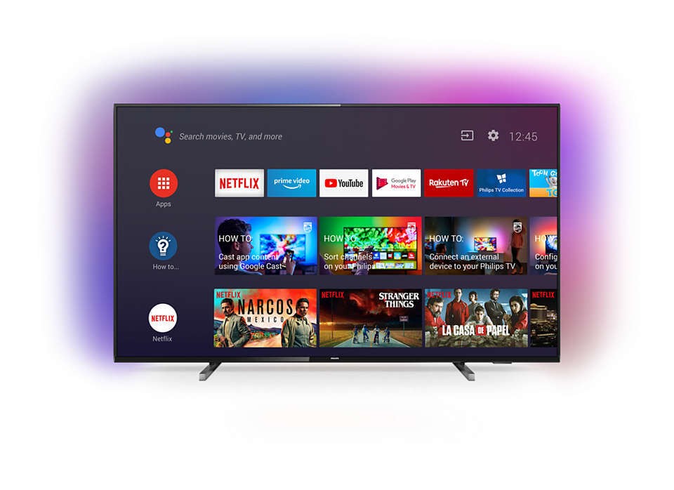 Téléviseur Android 4K UHD LED