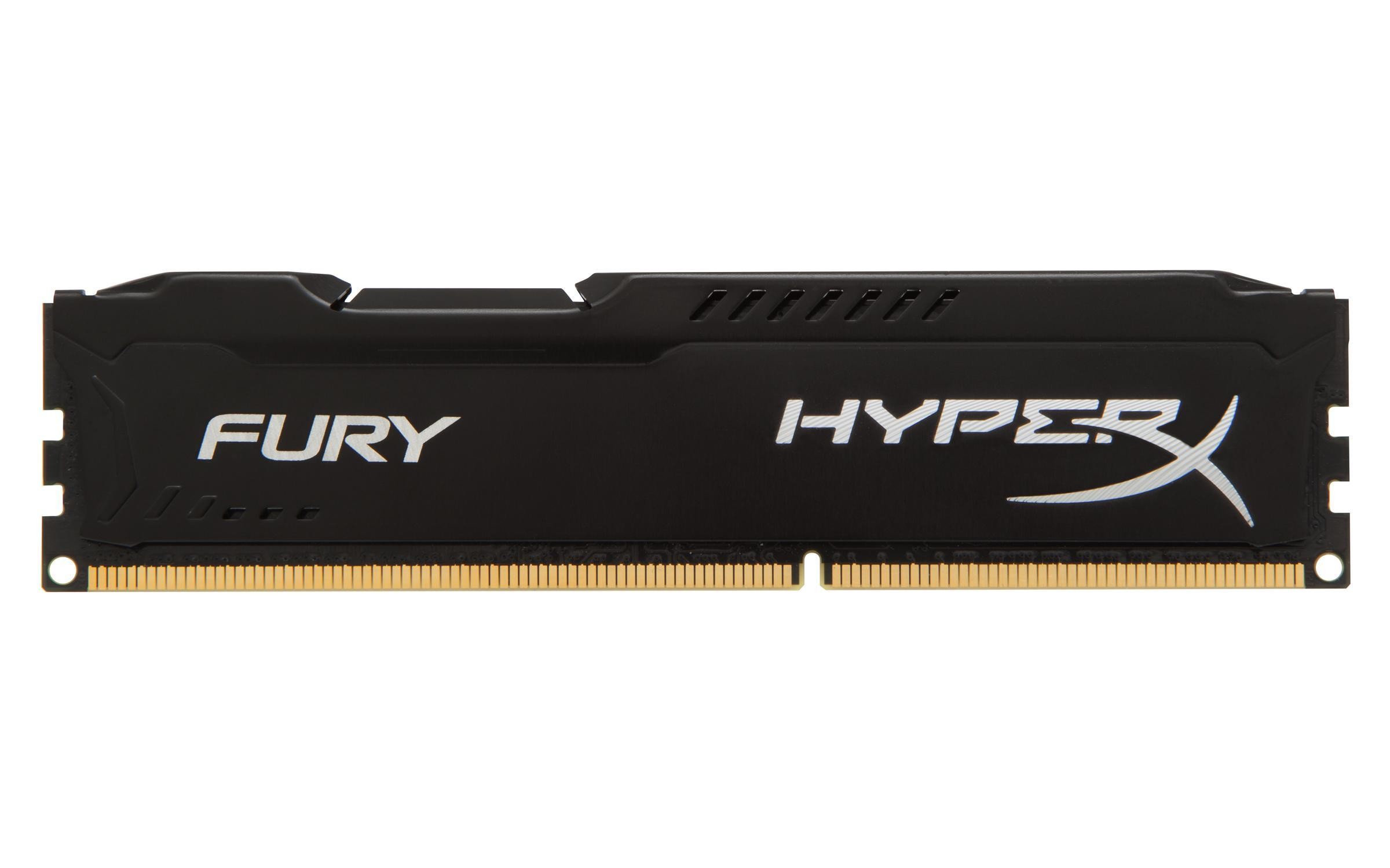RAM DIMM Fury HX316C10FB/4 HyperX Noir