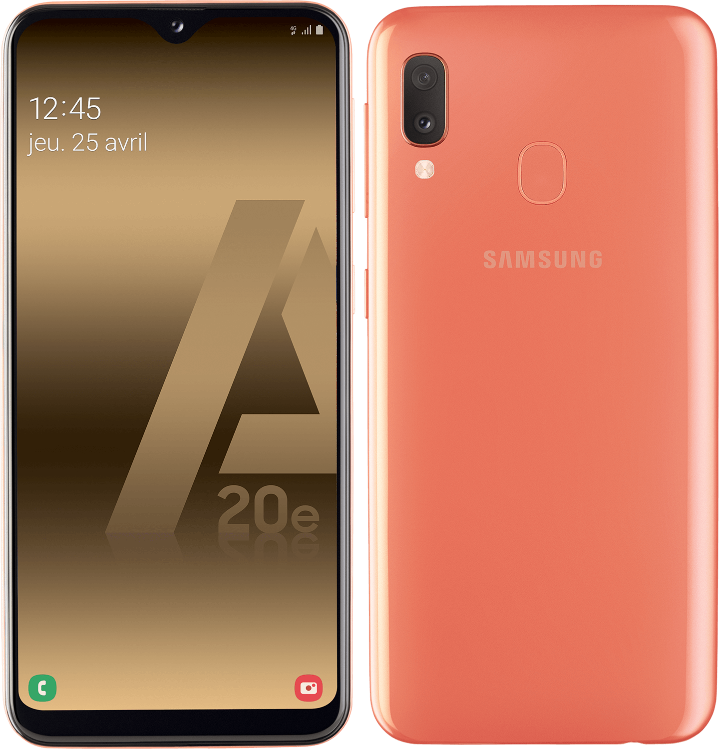 Galaxy A20e - Corail