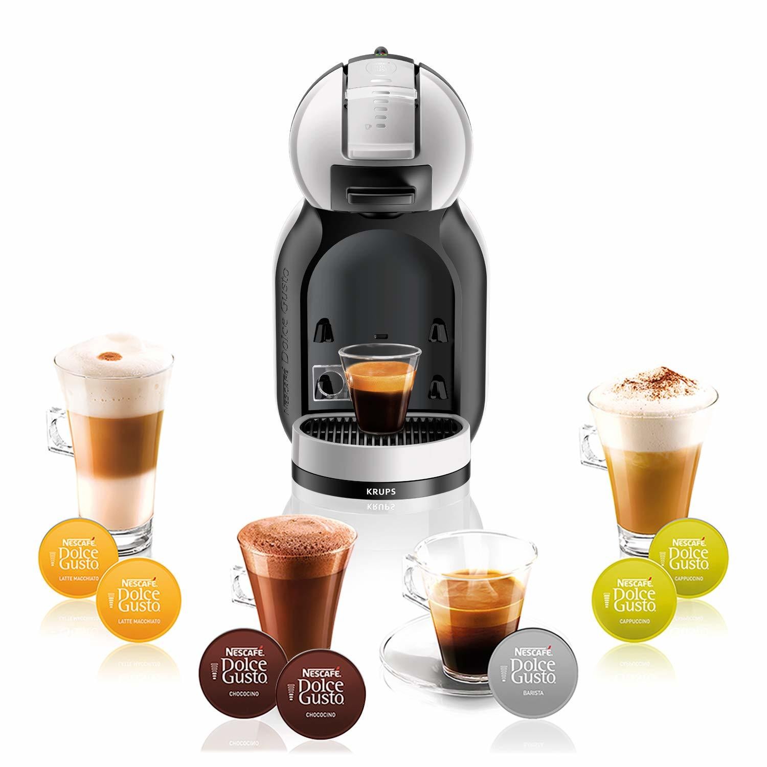 Machine à café Dolce Gusto Movenza Krups Argent