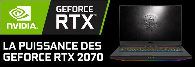 Carte graphique NVIDIA GeForce RTX 2070