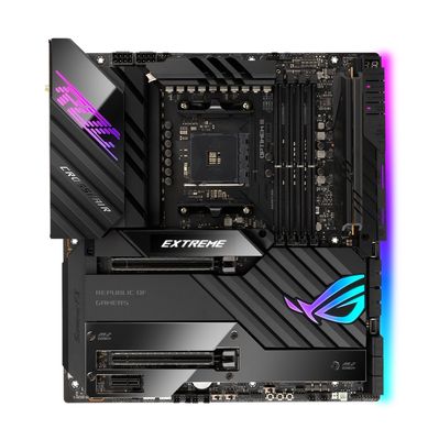 rog crosshair 

VIII extreme socket amd am4