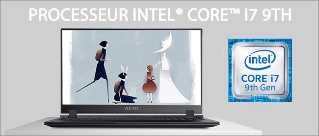 Aero - Processeur Intel Core i7 9th