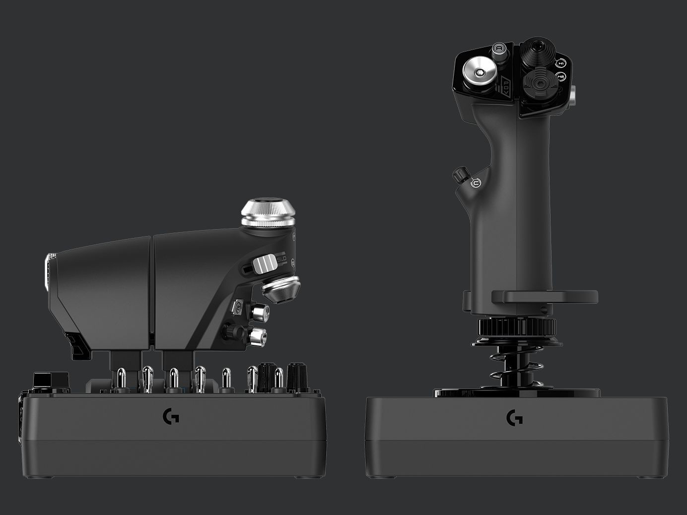 Kit de simulateur de vol spatial X56 Hotas Saitek