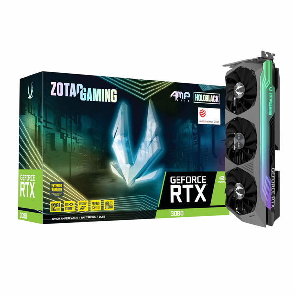 ZOTAC  GeForce RTX 3080 AMP 

HOLO LHR