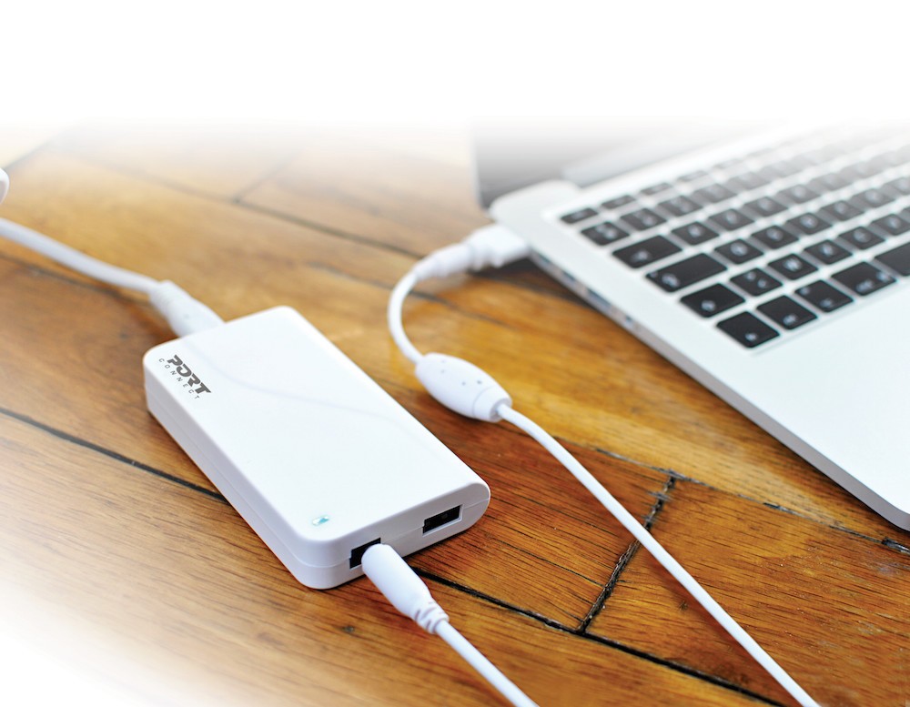Chargeur / Alimentation pour APPLE 60 W + USB - EU