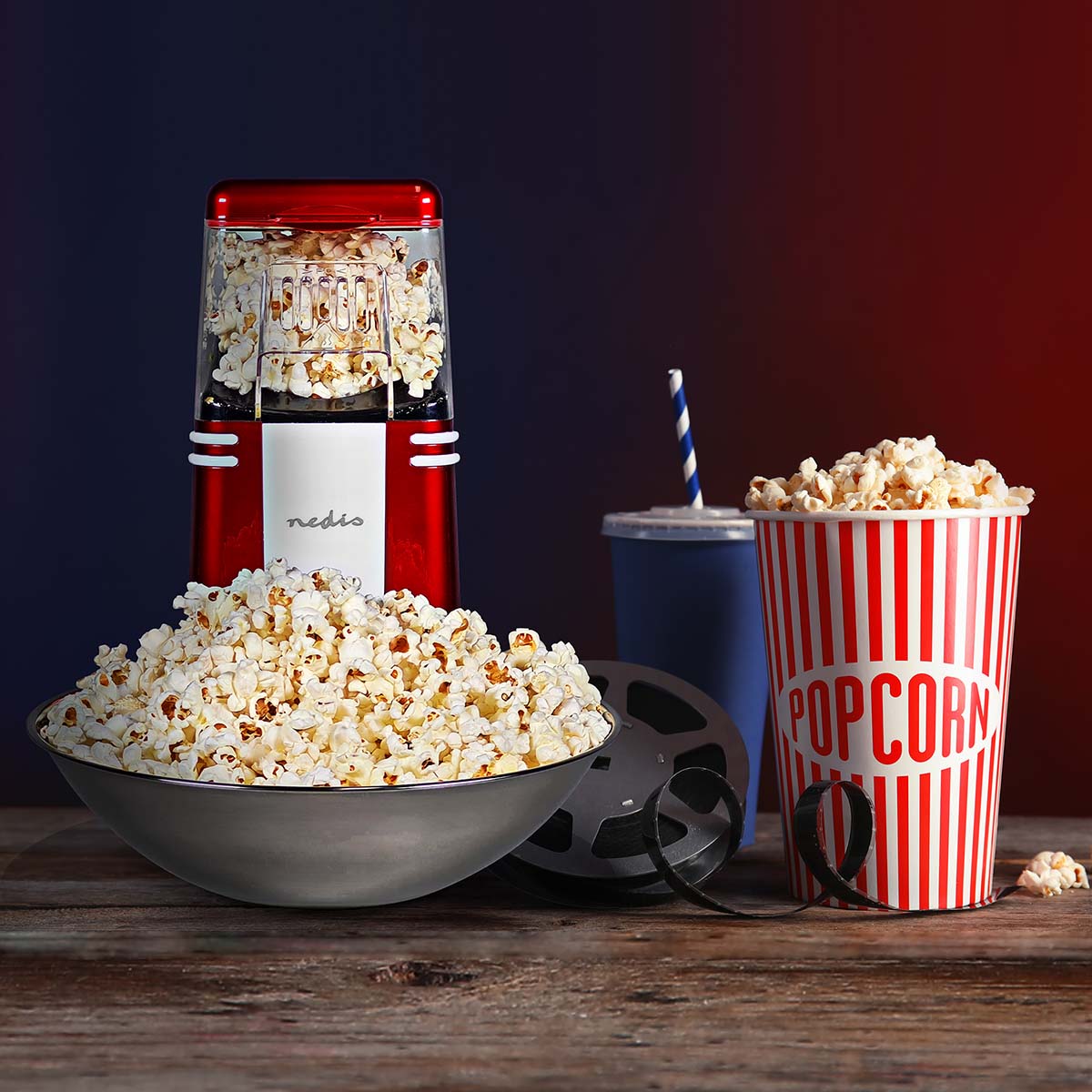 appareila pop corn nedis 1200w