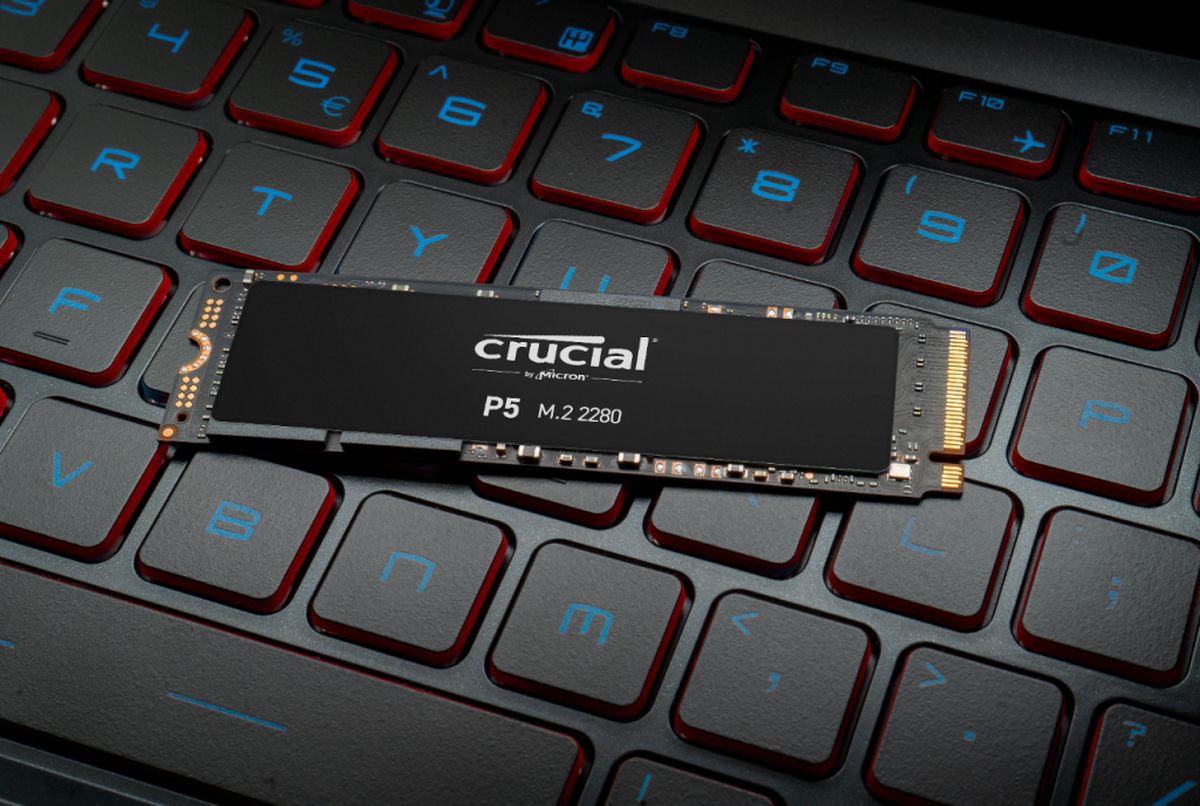 Disque SSD P5 Crucial Noir