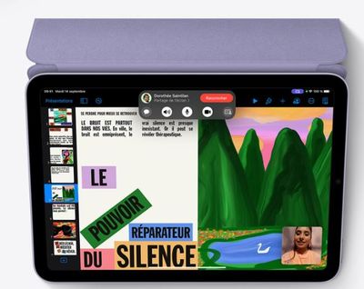 iPad mini 2021 64Go WiFi Lumiere Stellaire Autonomie d une journee