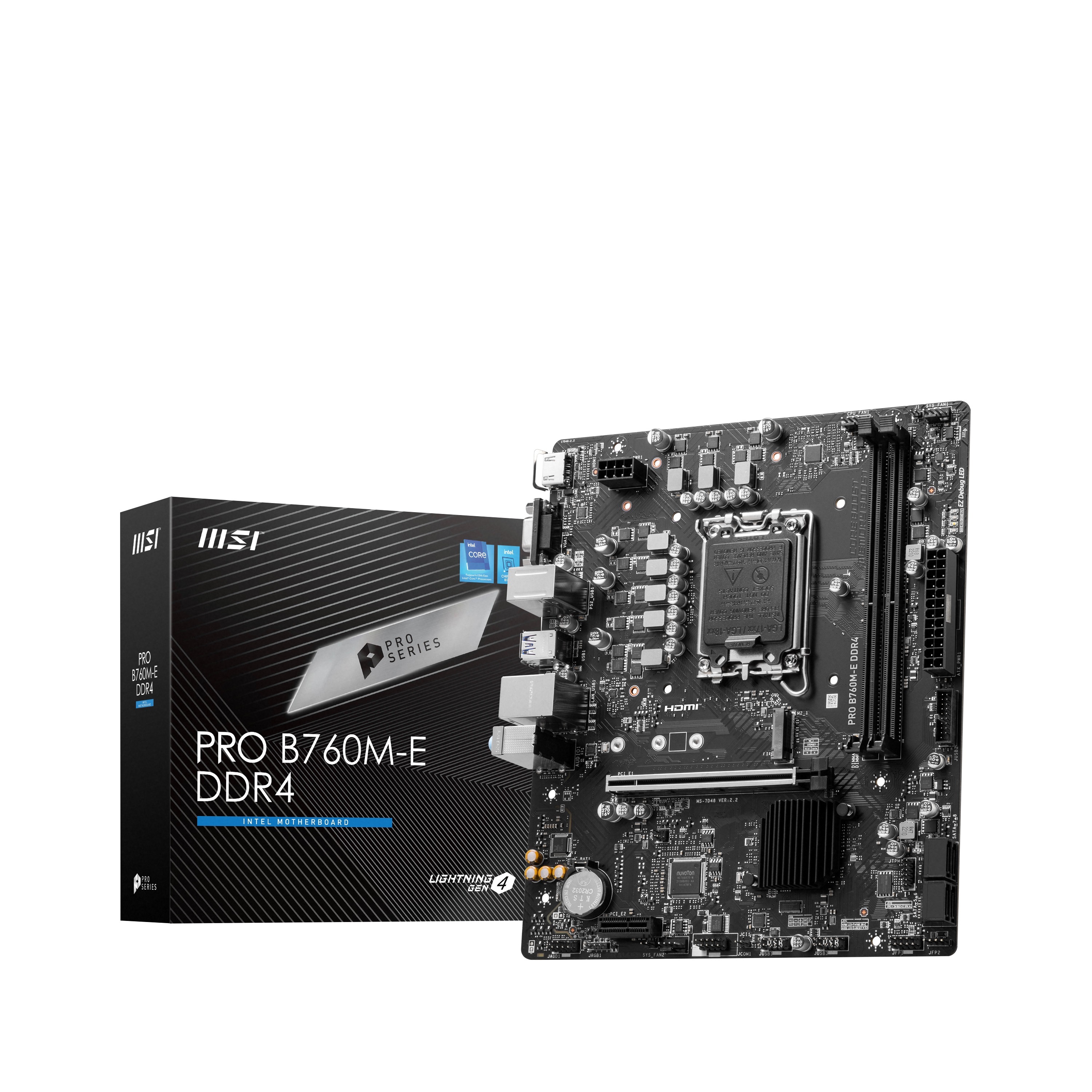 Carte-mre-PRO-B760M-E-DDR4