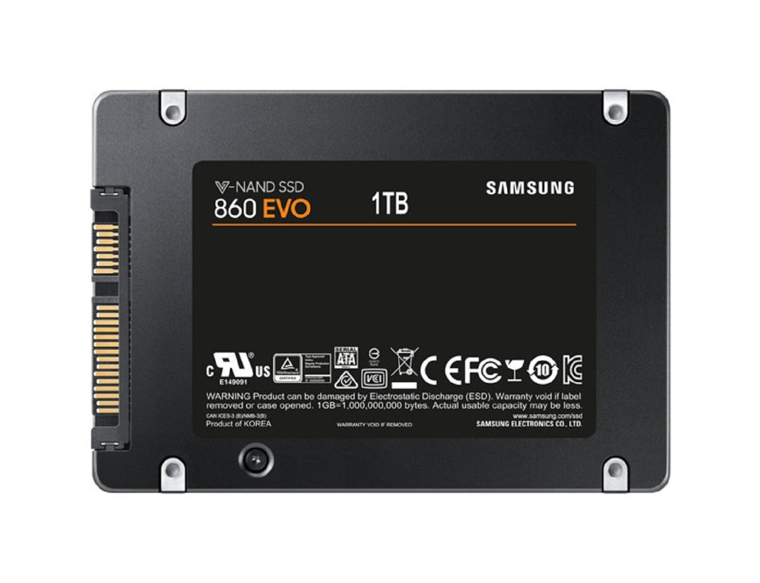 Disque SSD 860 EVO SATA III 2,5 pouces 1 To Samsung