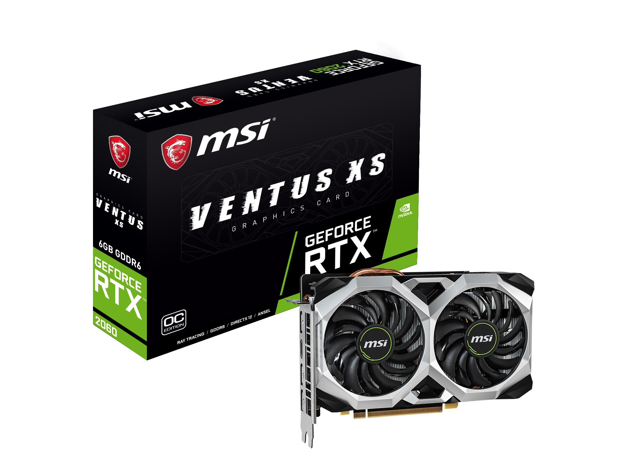 MSI GeForce RTX 2060 GAMING 6G