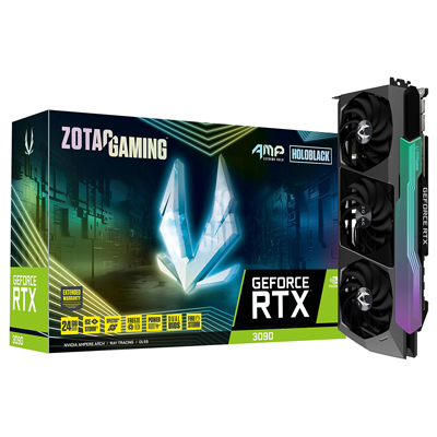   ZOTAC GAMING GeForce RTX 3090 AMP EXTREME HOLO