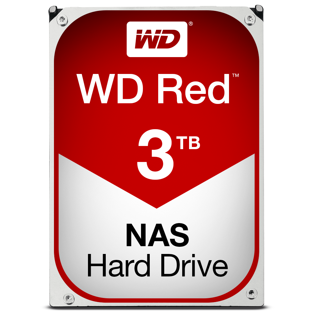 Disque dur interne WD Red 3 To 3.5'' SATA III 6 Gb/s Cache 64 Mo Western Digital