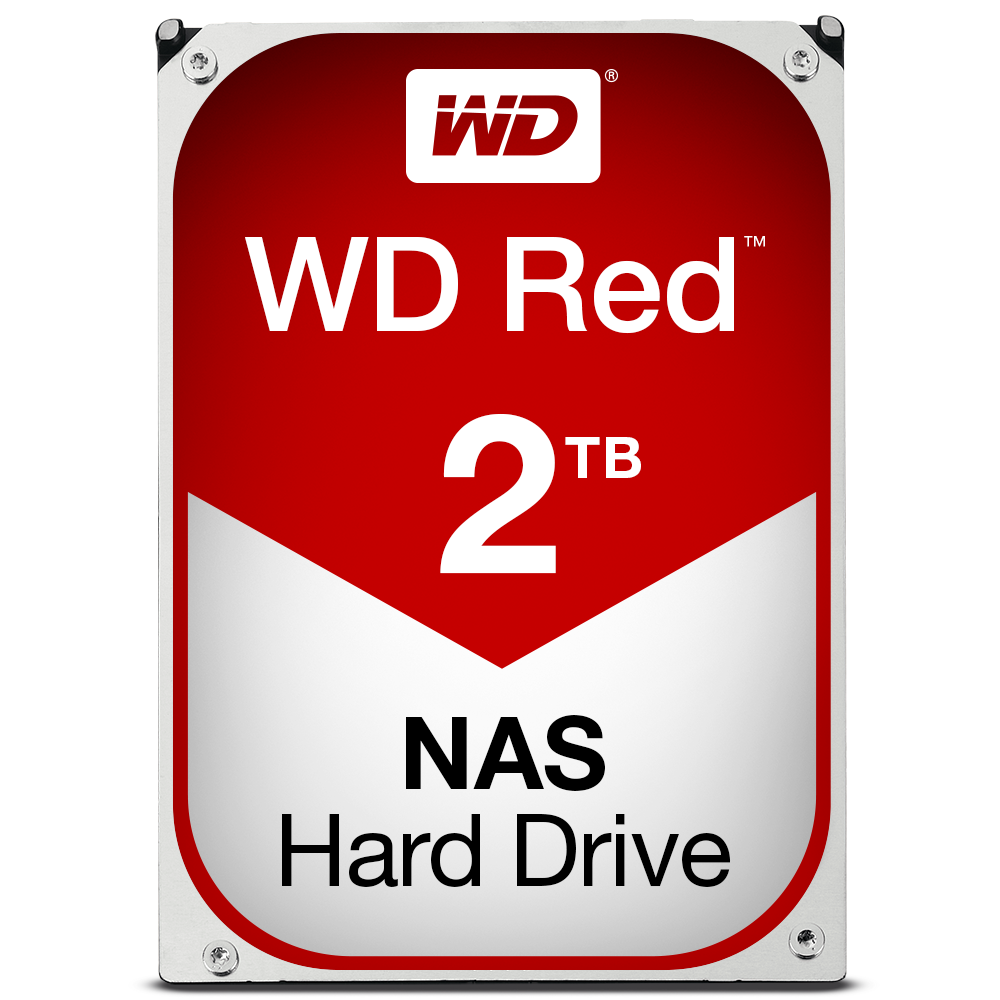 Disque dur interne WD Red 2 To 3.5'' SATA III 6 Gb/s Cache 64 Mo Western Digital