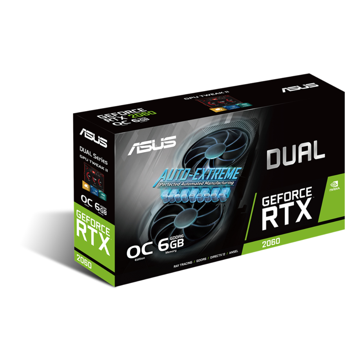 GeForce RTX 2060 OC Edition EVO - Dual Fan - 6Go