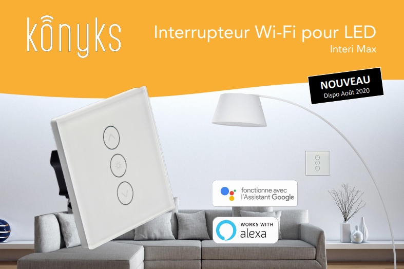 Interi Max - Interrupteur connecté pour LED