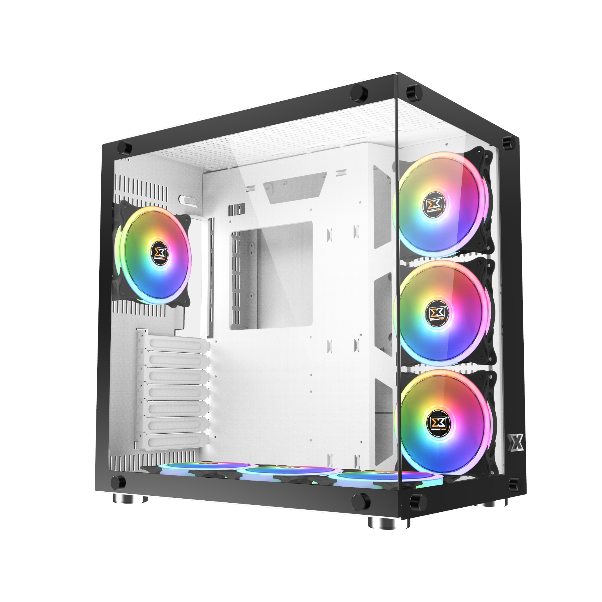 Boîtier gamer Aquarius Plus XIGMATEK Blanc