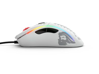 model d 

souris gaming blanche matte eclairage rvb