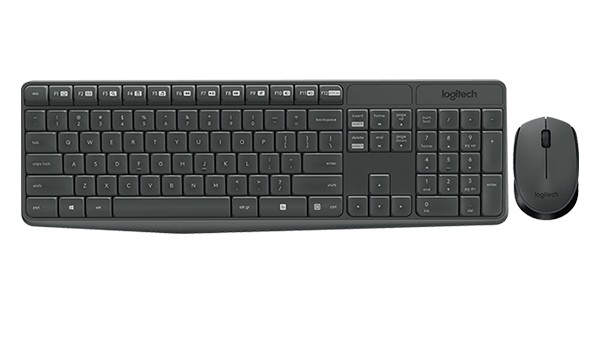 Ensemble clavier et souris sans fil MK235 Logitech