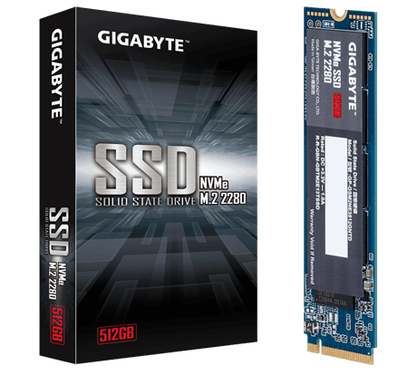 512 Go - M.2 2280 - PCI-Express 3.0 

x4, NVMe 1.3