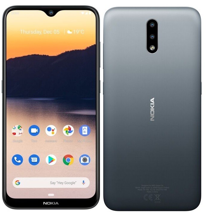 Nokia 2.3 - 32 Go - Noir Charbon