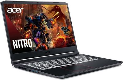 Acer Nitro AN517-41-R2J5 - Noir/Rouge ecran 

full hd dalle ips 17.3 pouces