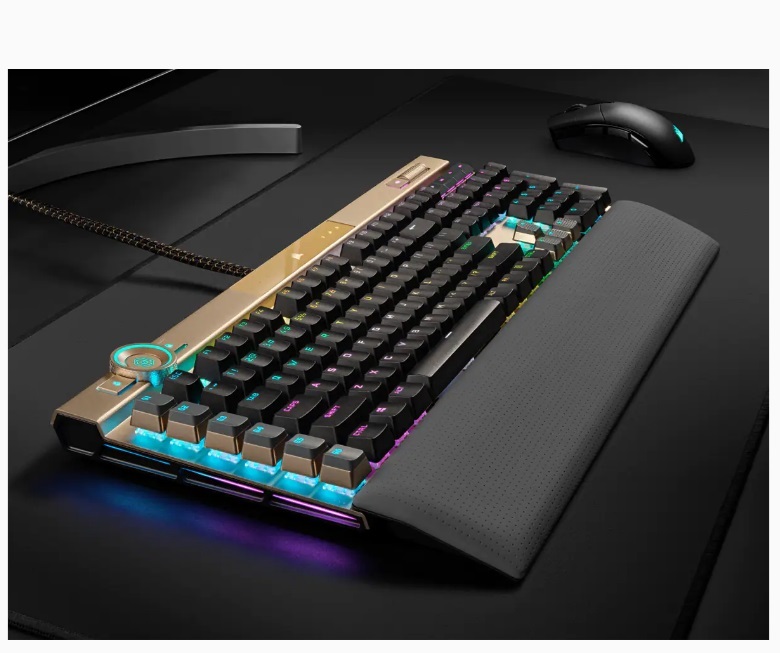 Clavier-Gaming-Optique-Mcanique-K100-RGB-Midnight-Gold