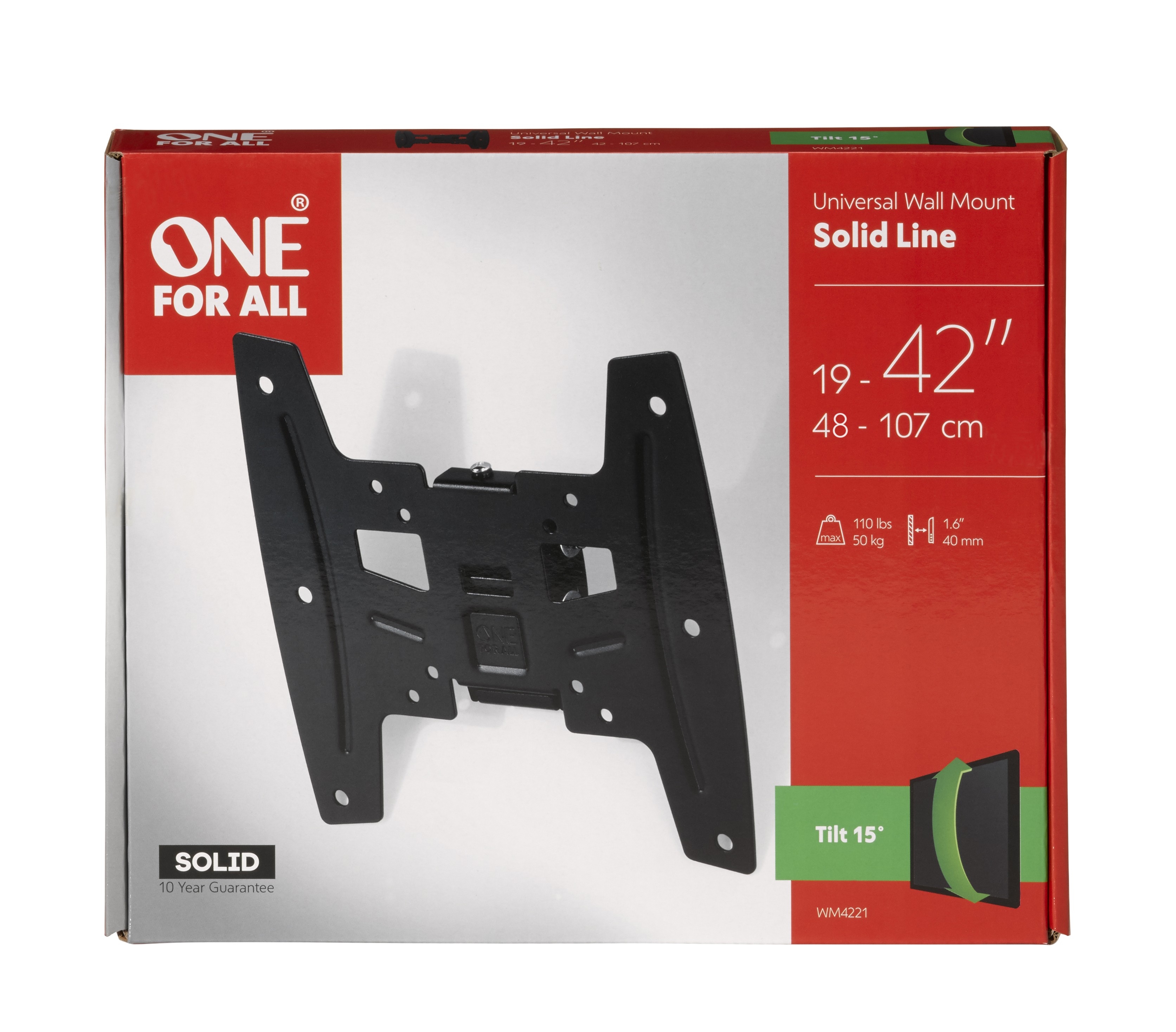 Support inclinable TV Solid 19-42