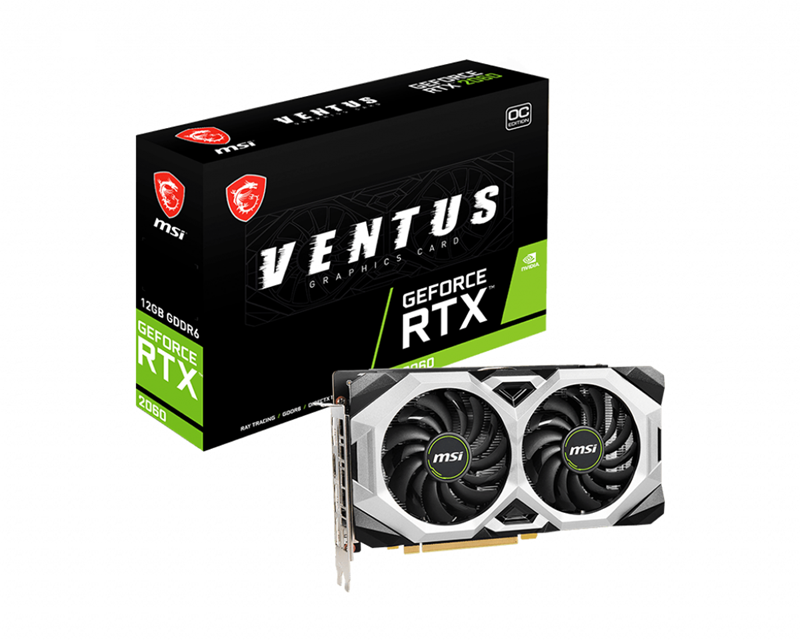 Nvidia Geforce RTX2060 VENTUS 

12G OC
